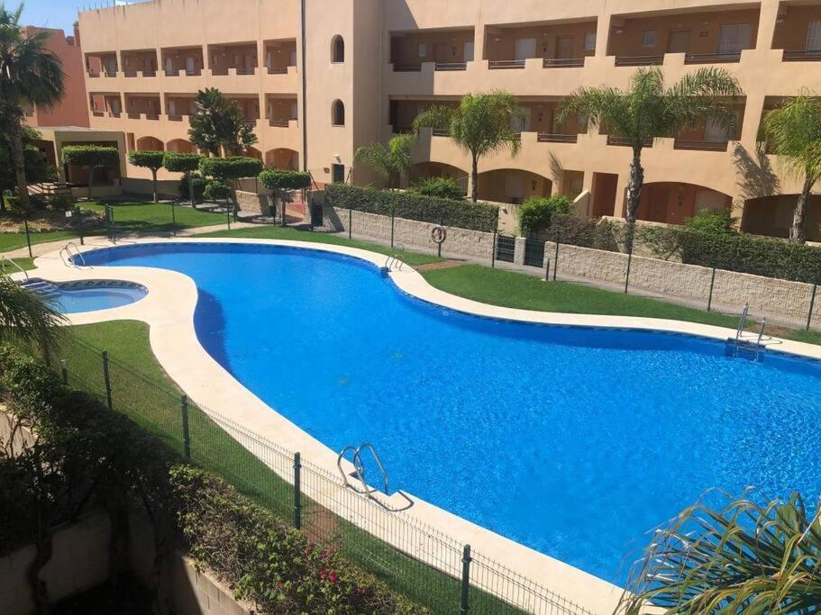Ferienwohnung Bajo Con Jardin A Pie De Playa Y Piscina Comunitaria Con Jacuzzi Playas de Vera Exterior foto