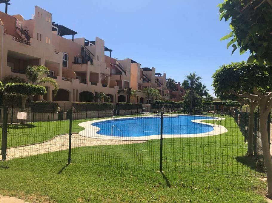 Ferienwohnung Bajo Con Jardin A Pie De Playa Y Piscina Comunitaria Con Jacuzzi Playas de Vera Exterior foto