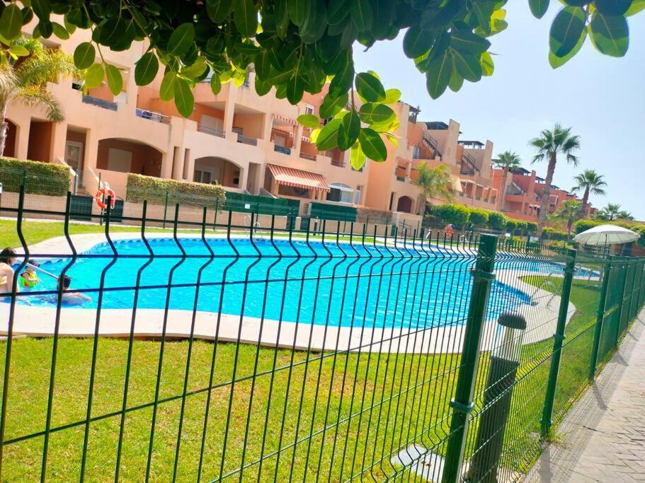 Ferienwohnung Bajo Con Jardin A Pie De Playa Y Piscina Comunitaria Con Jacuzzi Playas de Vera Exterior foto