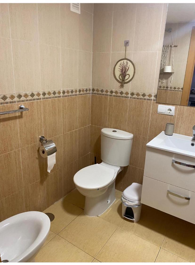 Ferienwohnung Bajo Con Jardin A Pie De Playa Y Piscina Comunitaria Con Jacuzzi Playas de Vera Exterior foto